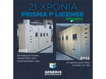 2001 – 2022 | Senekis & Prisma P License