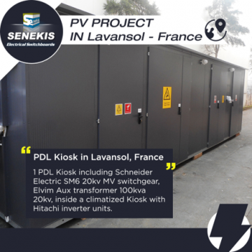 PV PROJECT IN Lavansol, France - METKA - EGN LTD